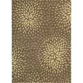 Nourison Capri Area Rug Collection Mocha 5 Ft 3 In. X 7 Ft 5 In. Rectangle 99446020505
